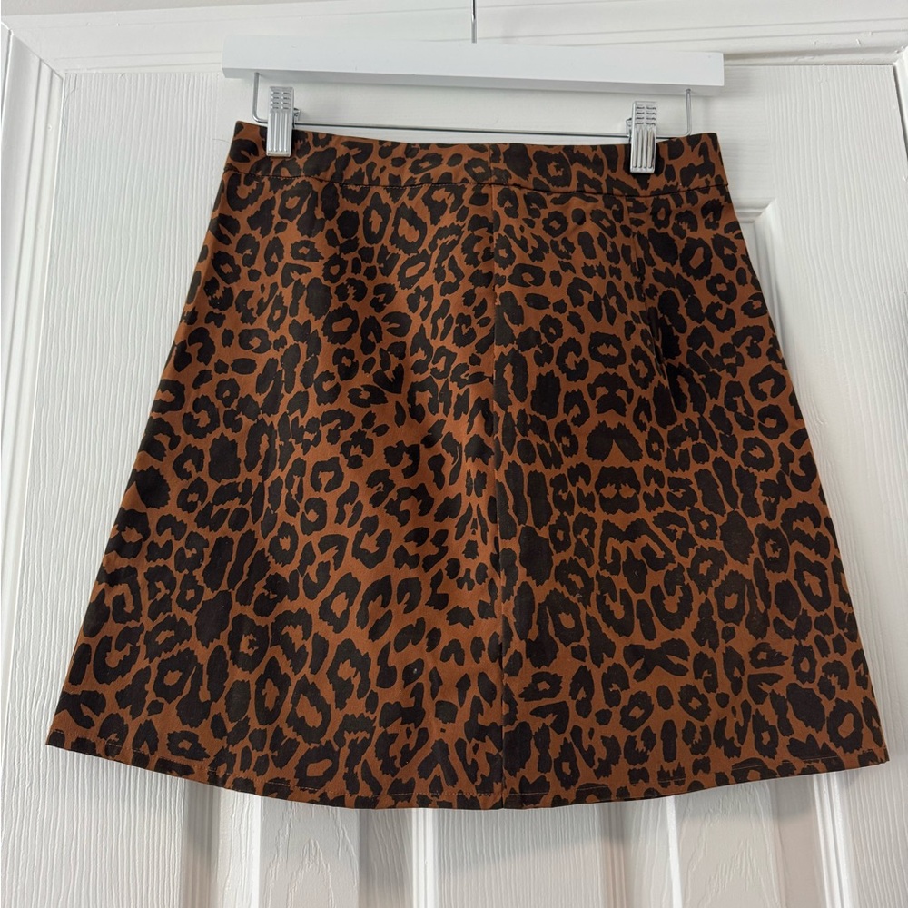NWOT Leopard Print Skirt